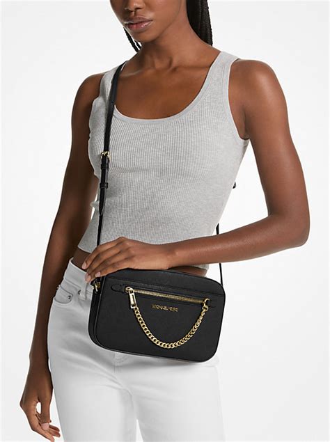 michael kors jet set crossbody amazon|Michael Kors jet set saffiano.